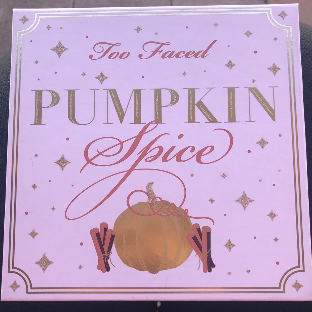 Too Faced pumpkin spice palette